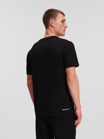 Karl Lagerfeld Shirt 'Ikonik' in Black