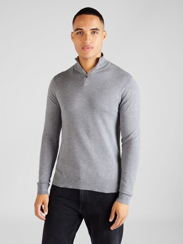 Pull-over Lindbergh en gris : devant