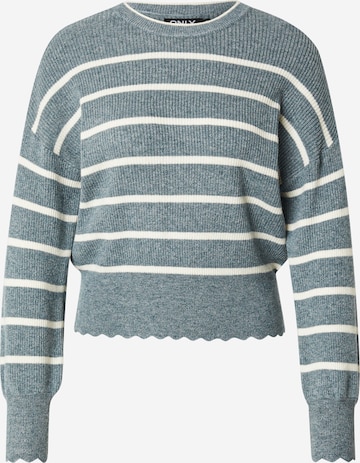 Pull-over 'ONLibi' ONLY en gris : devant
