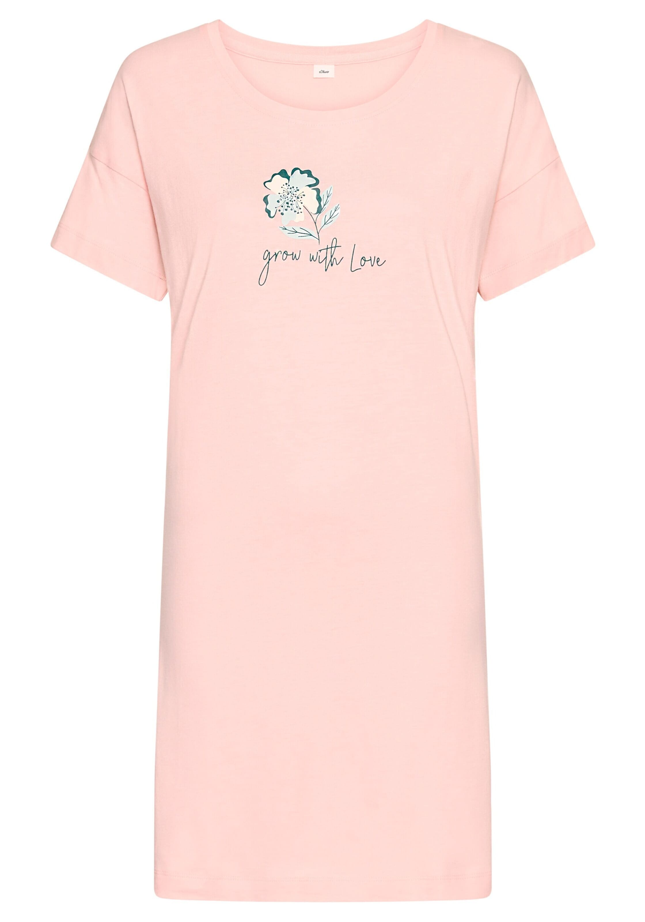 s.Oliver - Camisola de pijama em rosa: frente