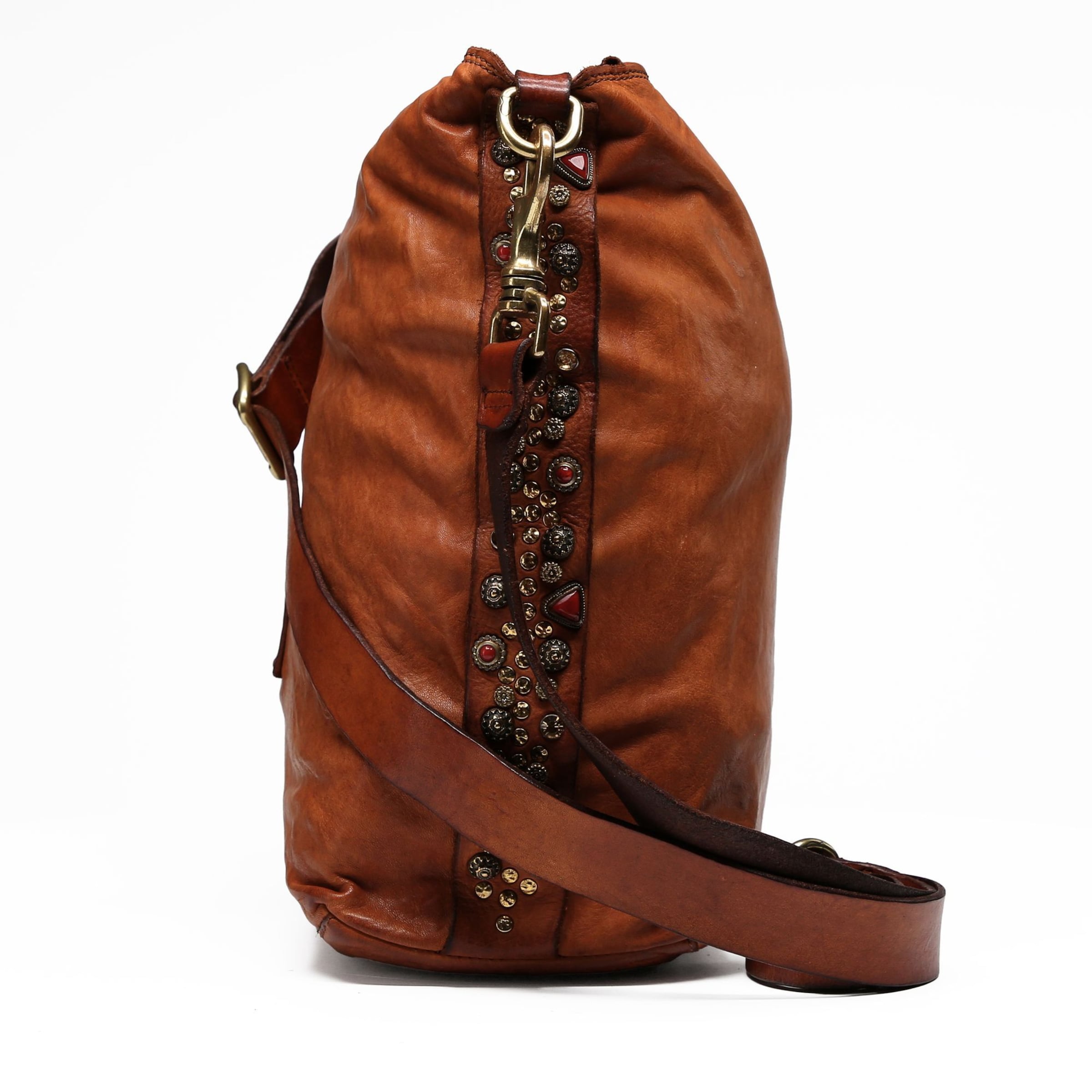 Sac à bandoulière 'Nunzia' Campomaggi en marron