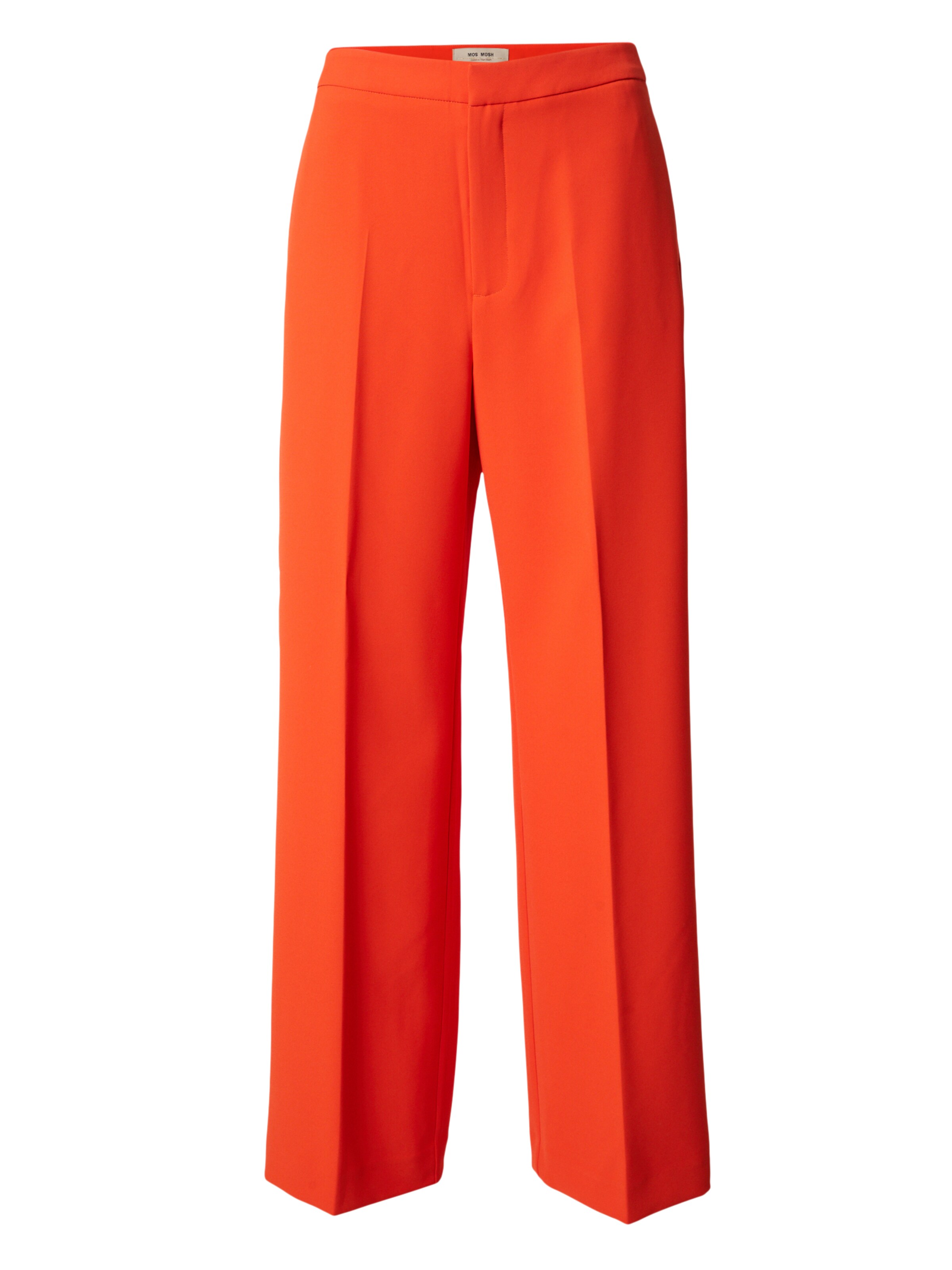 MOS MOSH Pleated Pants 'MMLeya Miley' in Orange: front