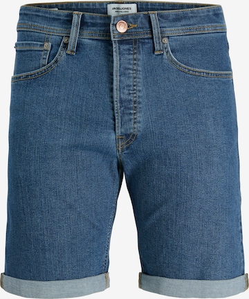 zils JACK & JONES Džinsi 'JJIRick JJOriginal': no priekšpuses