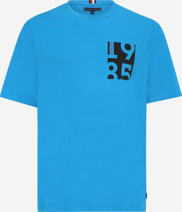 T-Shirt Tommy Hilfiger Big & Tall en bleu : devant