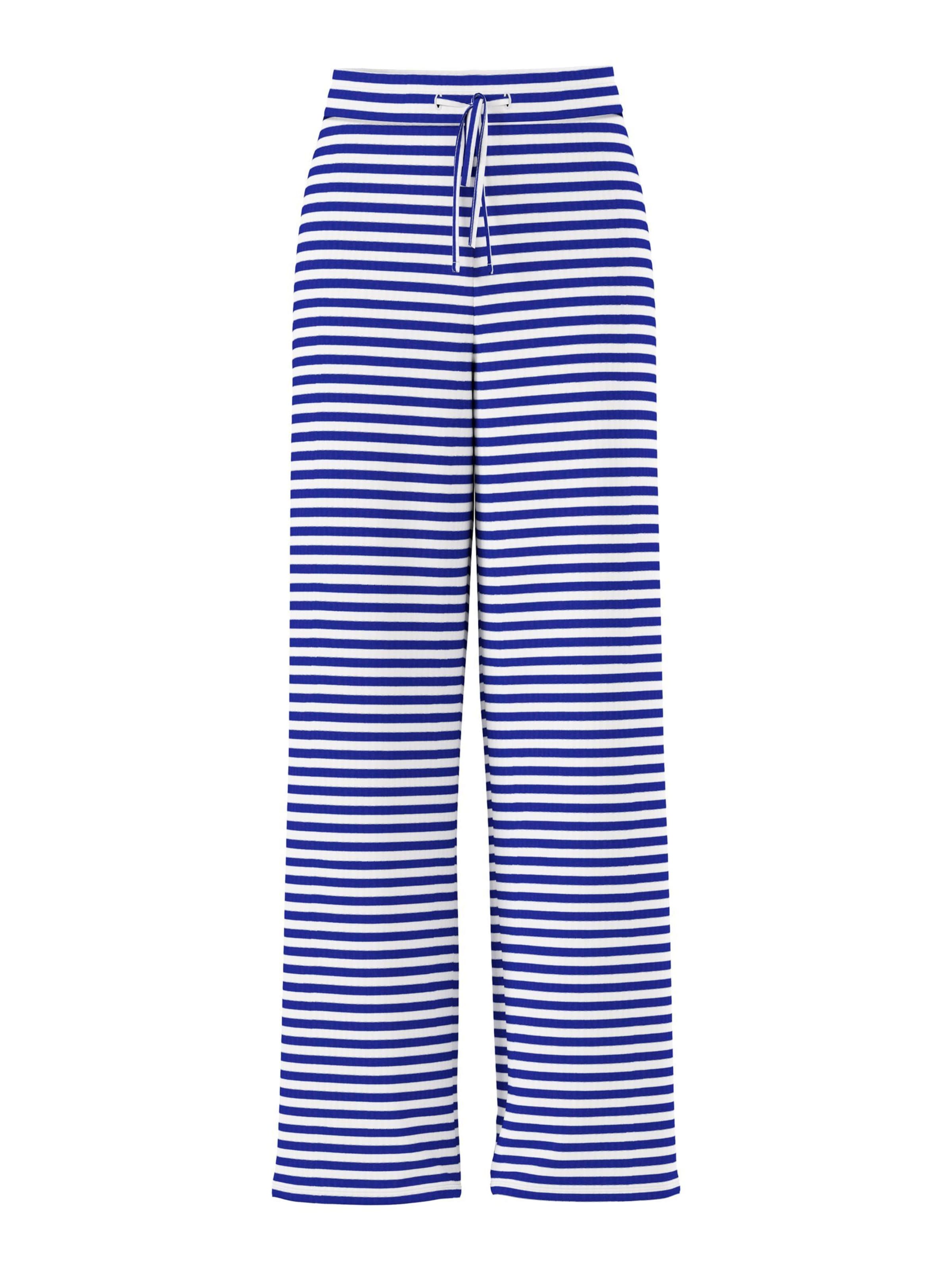 PIECES Pants 'PCLaya' in Blue: front