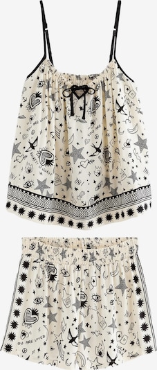 Rockett St George Shorty in ecru / schwarz, Produktansicht