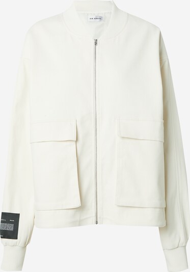 OH APRIL Between-season jacket 'Iroh' in Ivory / Grass green / Black, Item view