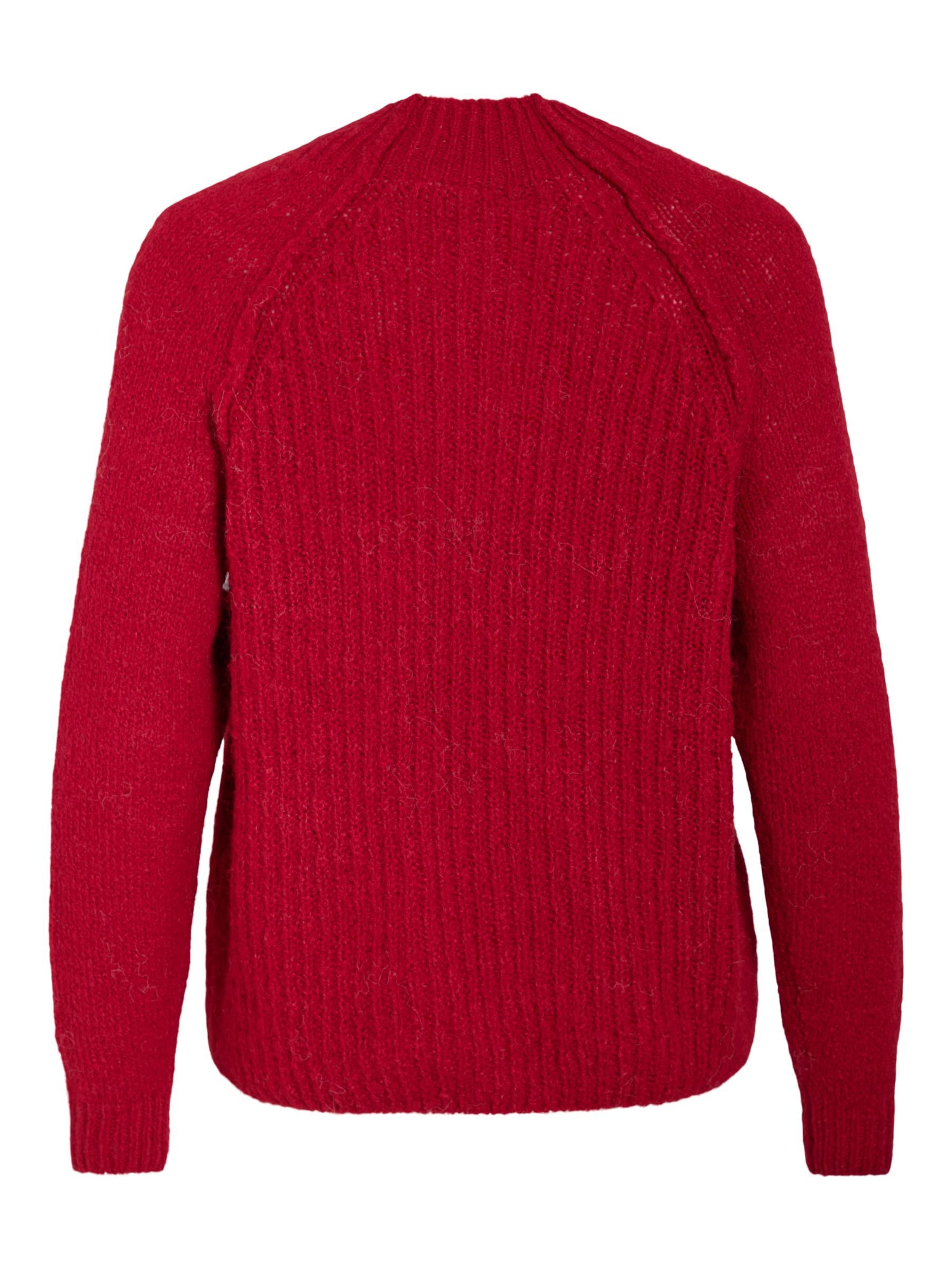 VILA Pullover 'BOWS' i rød