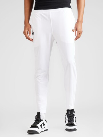 Regular Pantalon 'Debilly' ELLESSE en blanc : devant
