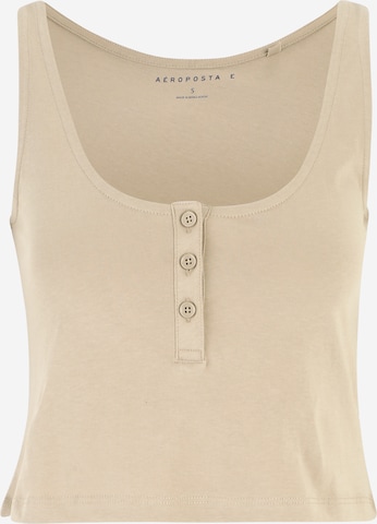 AÉROPOSTALE Top in Beige: front