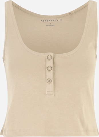 AÉROPOSTALE Top in Beige: voorkant