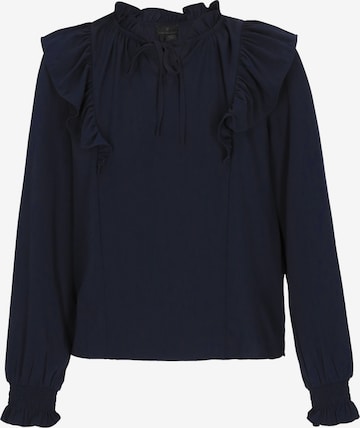 Camicia da donna di DreiMaster Klassik in blu: frontale