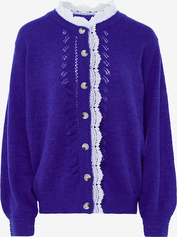 NAEMI Strickjacke in Blau: predná strana