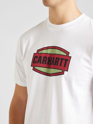 Carhartt WIP T-shirt 'Press Script' i vit