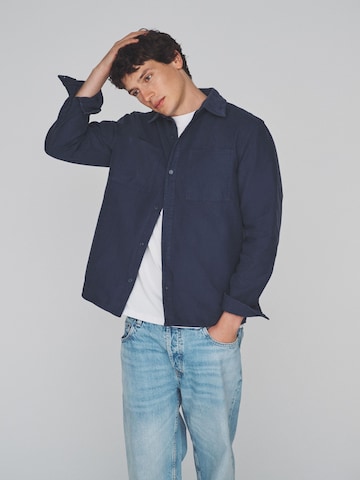 The Set Övergångsjacka i blå