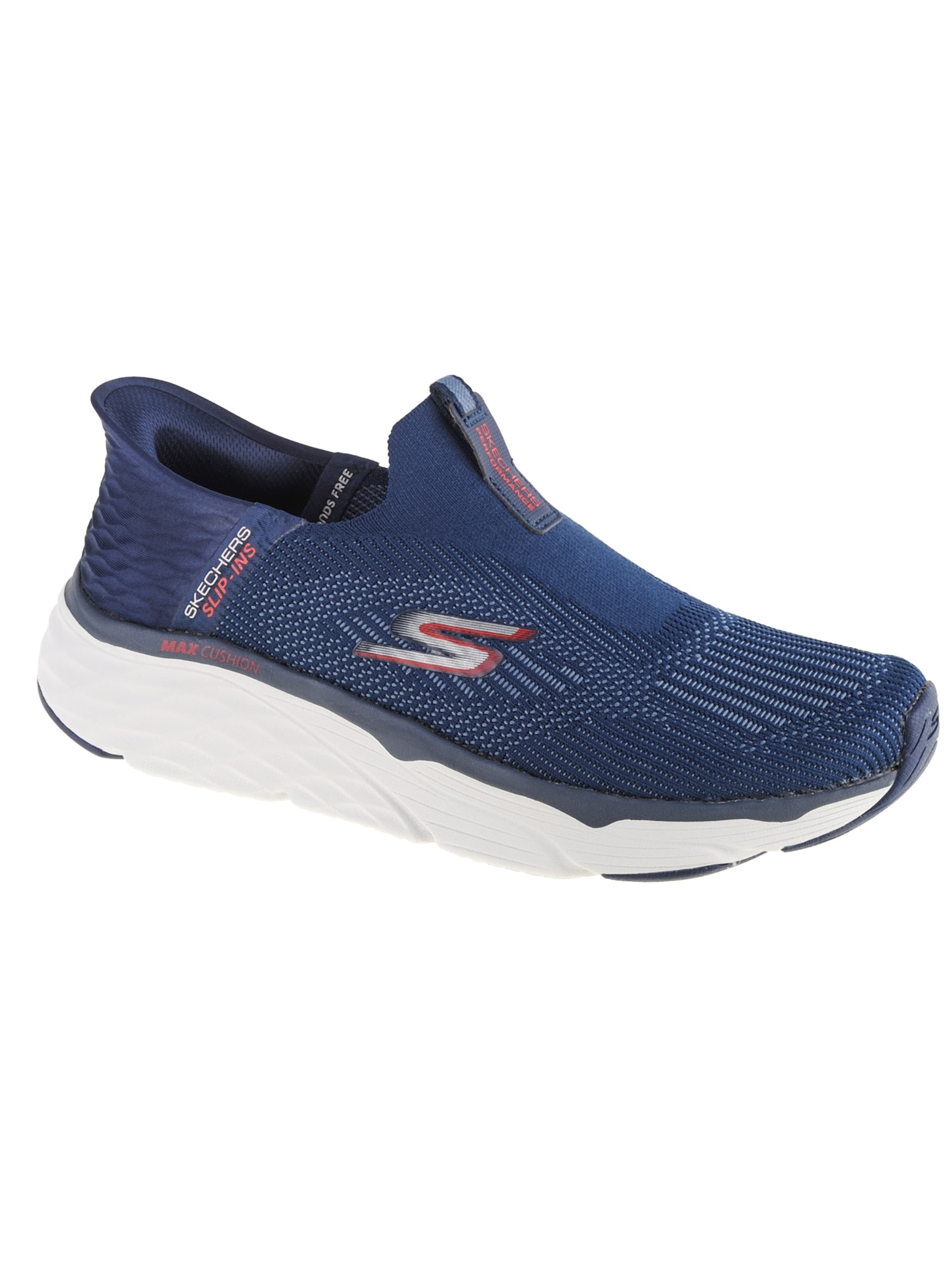 SKECHERS Slip-ons 'Skechers Slip-Ins: Max Cushioning - Advantageous' in Blauw
