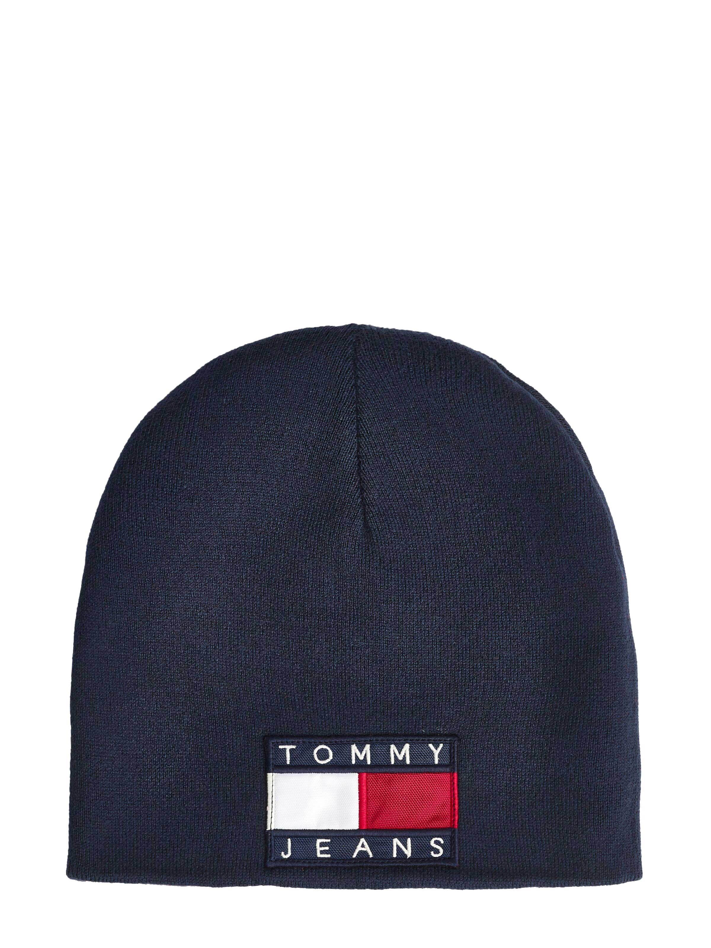 TOMMY HILFIGER Mütze 'Tommy Hilfiger Wendemütze navy/ rot'‌‌‌‌ in Blau: Vorderseite