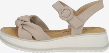 Palado Sandals in Beige