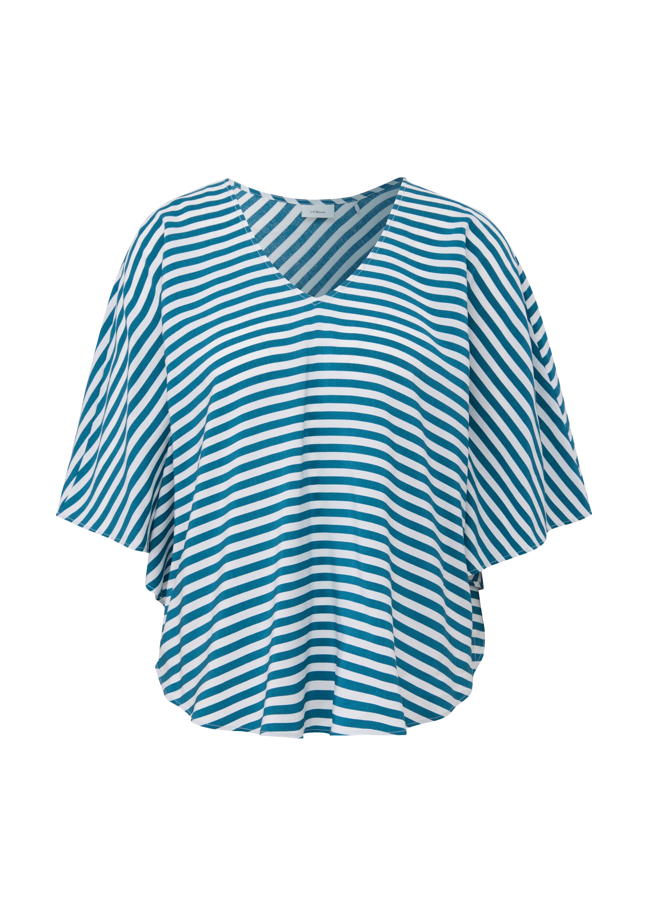 s.Oliver BLACK LABEL Bluse in Blau: Vorderseite