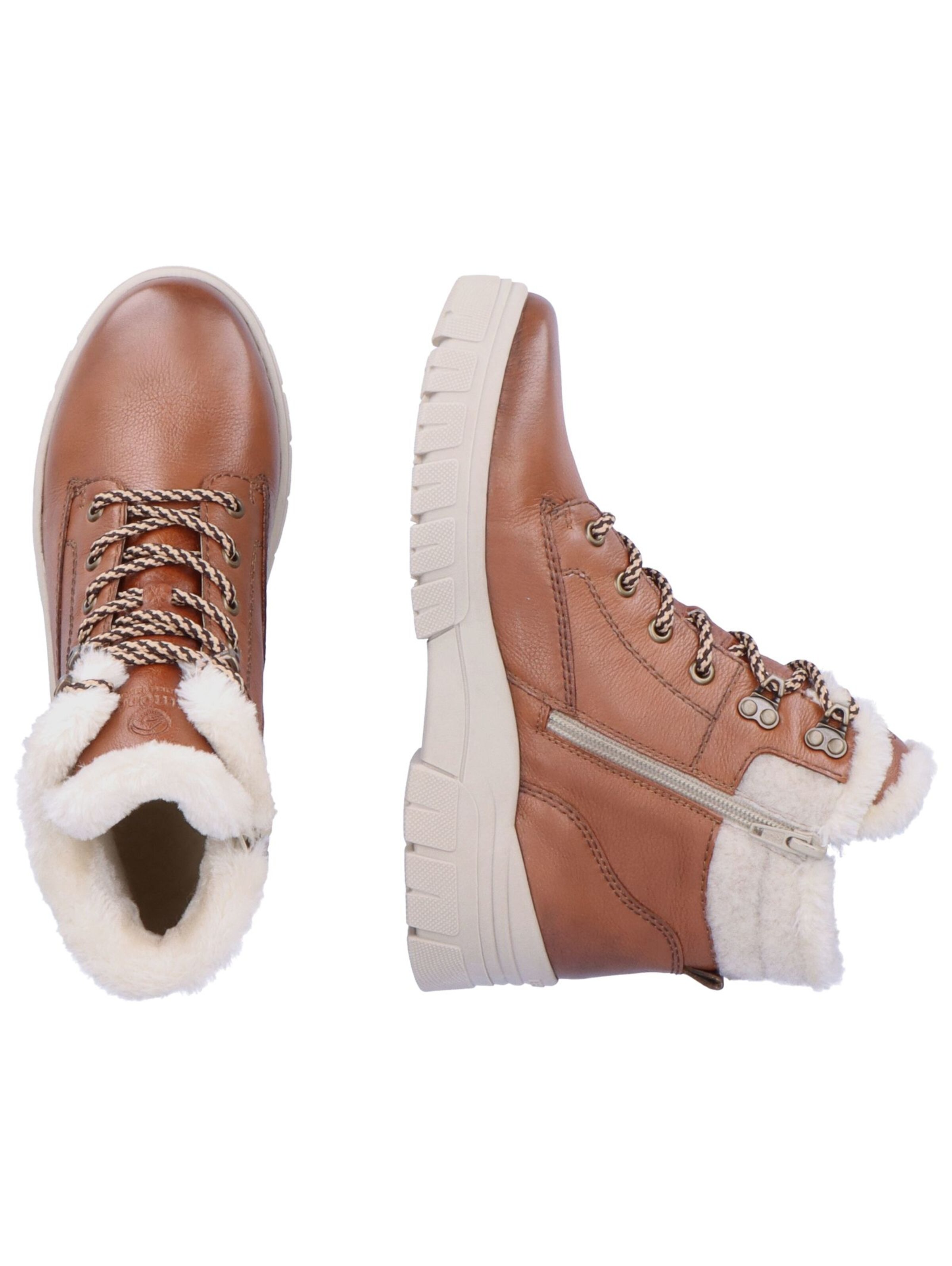 REMONTE Schnürstiefelette in Braun