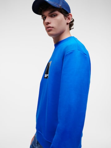 KARL LAGERFELD JEANS Bluzka sportowa w kolorze niebieski