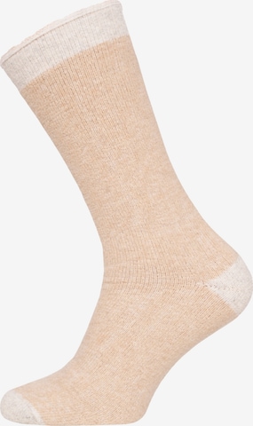 HomeOfSocks Socks 'HOS701' in Beige: front