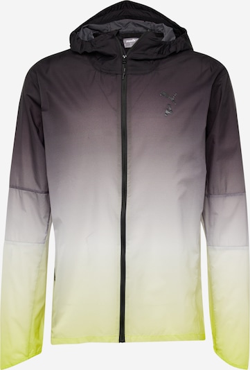 PUMA Veste de sport 'SEASONS' en vert clair / noir / blanc, Vue avec produit