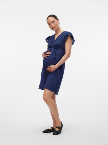 MAMALICIOUS Kleid 'Juana' in Blau