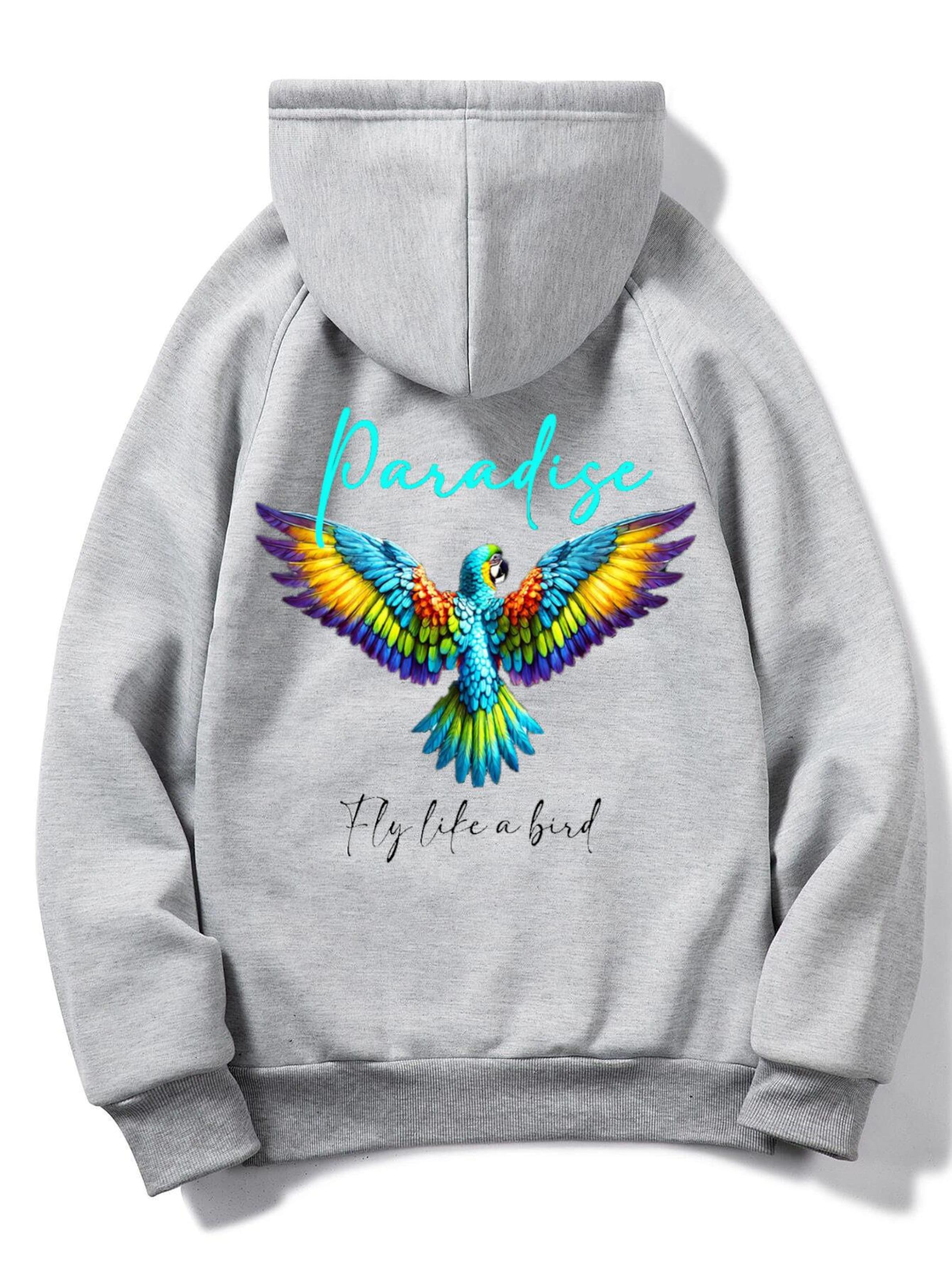 RMK Sweatshirt 'Paradise'‌‌ in Grau: Vorderseite