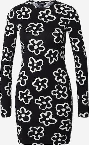 Monki Dress in Black: front