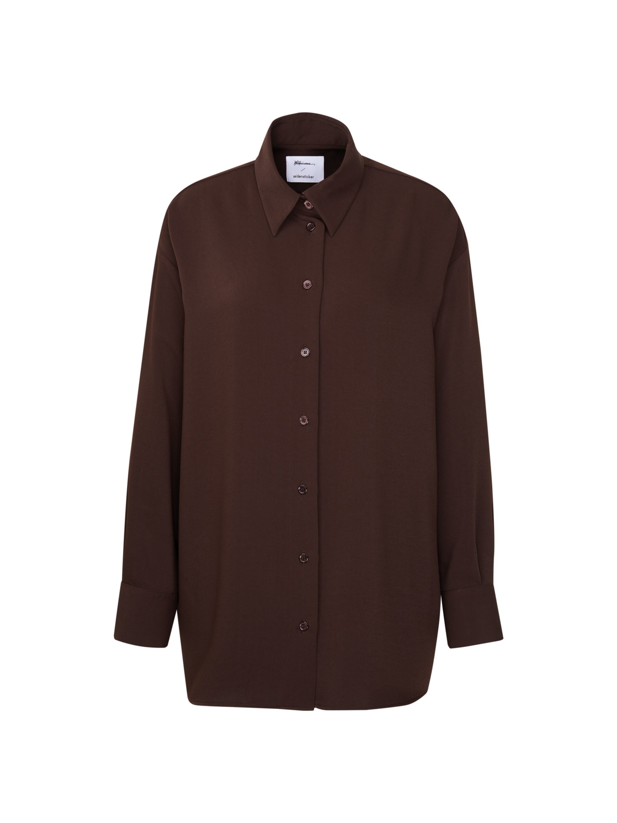 SEIDENSTICKER Blouse in XS in Brown, Item view