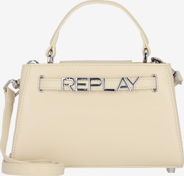 REPLAY Handtas in Beige: voorkant