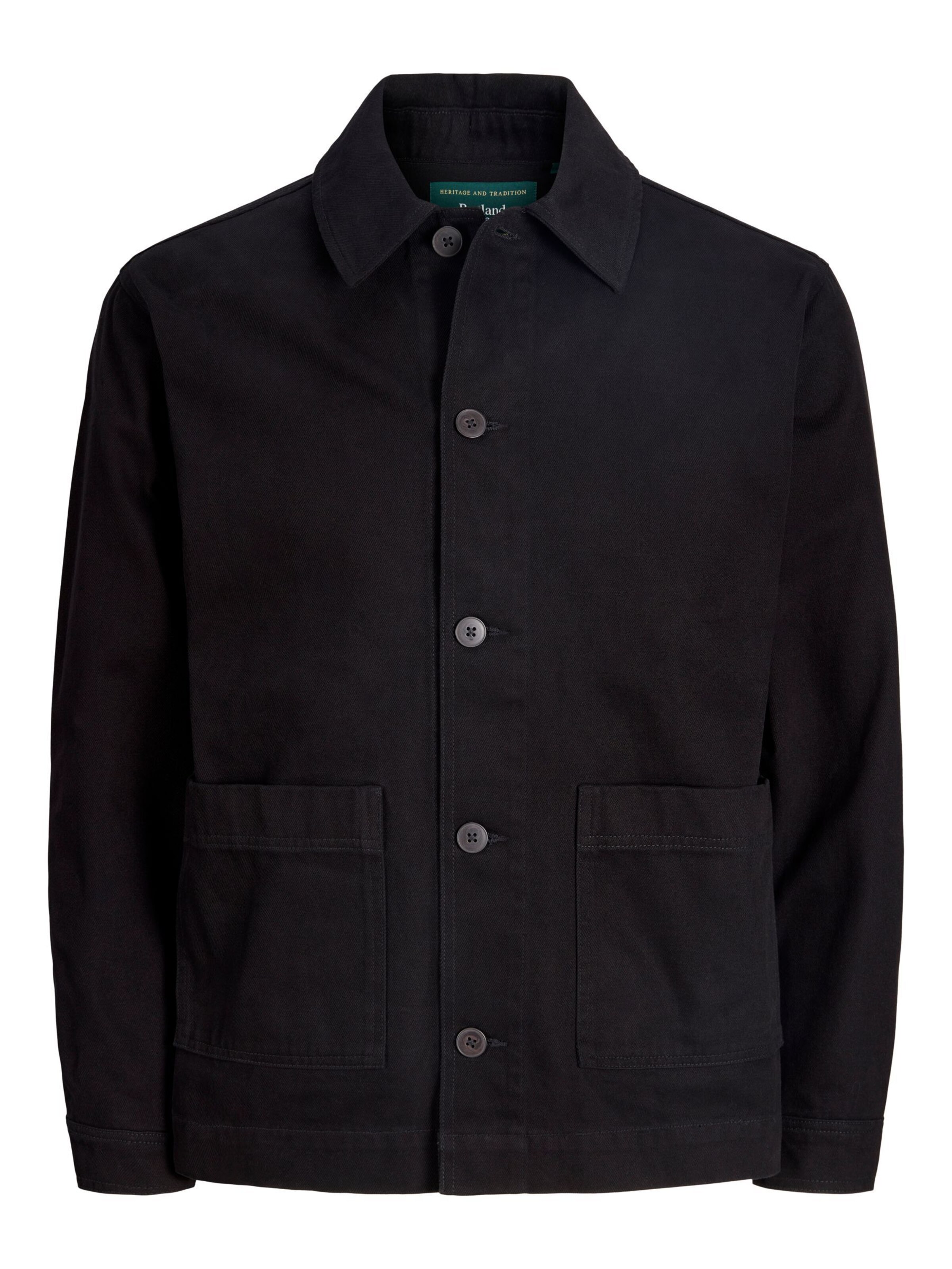 Portland Outerwear Company - Ajuste estrecho Camisa en negro: frente