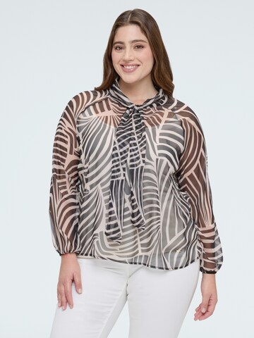 Camicia da donna di Fiorella Rubino in bianco: frontale