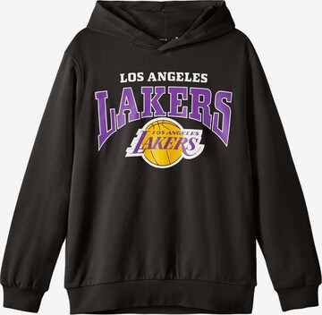 NAME IT Sweatshirt 'NBA' i sort: forside