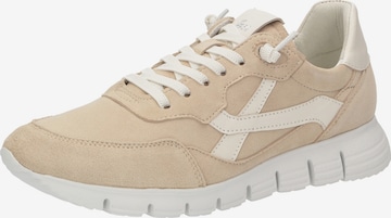 Baskets basses 'Mokrunner' SIOUX en beige : devant