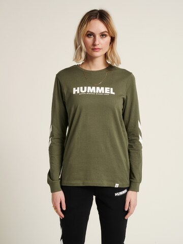 Hummel Funkcionalna majica 'Legacy' | zelena barva