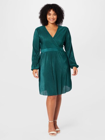 Robe 'Ashley' ABOUT YOU Curvy en vert : devant