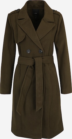 River Island Petite Between-Seasons Coat in Green: front