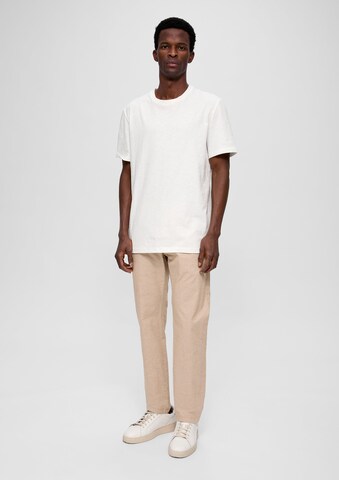 Coupe slim Pantalon chino s.Oliver en beige