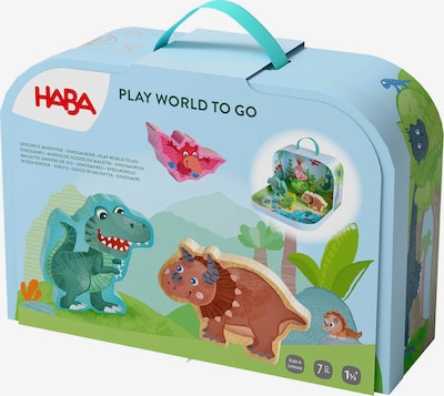 HABA Spiel ' Spielwelt im Koffer - Dinosaurier ' in One Size in mischfarben, Produktansicht