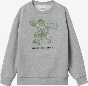 MANGO KIDS Sweatshirt in Grey: front