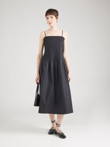 Robe Sisley en noir : devant