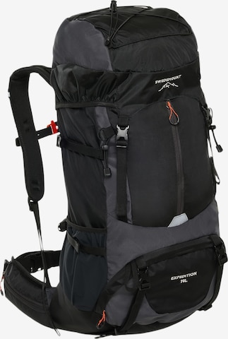 SWEDEMOUNT Sports backpack 'Expedition' in Black: front