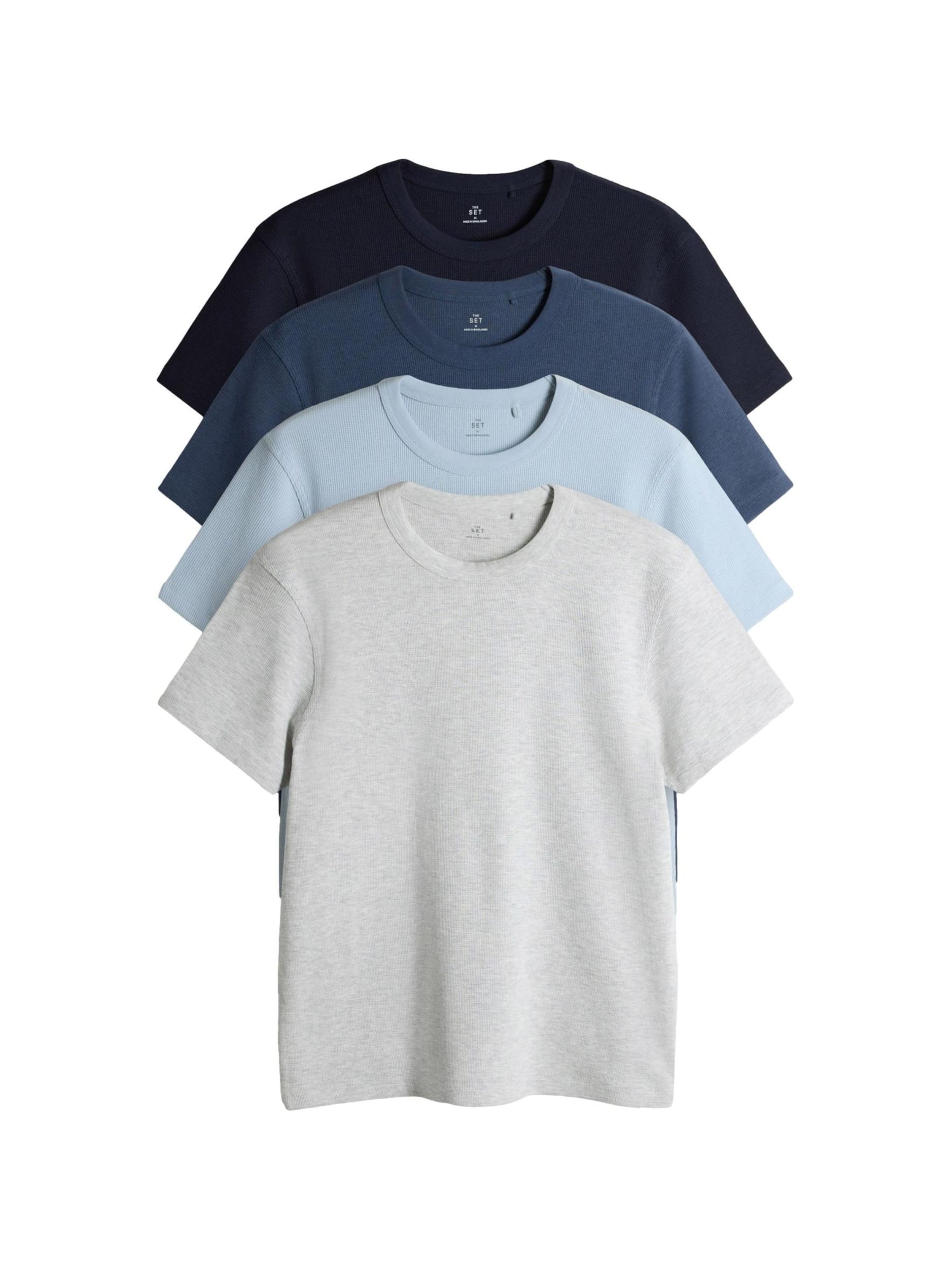 Maglietta di The Set in blu: frontale