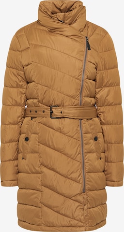 DreiMaster Klassik Winter Coat in Brown: front