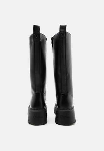 BUFFALO Lace-Up Boots in Black