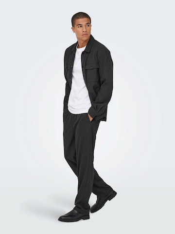 Only & Sons Loosefit Παντελόνι 'ONSMARK' σε γκρι