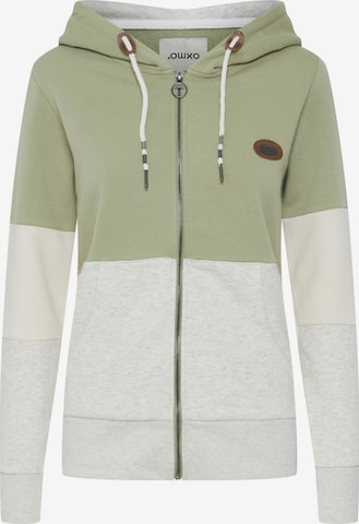 Oxmo Sweatjacke 'Kate' in Grau: predná strana