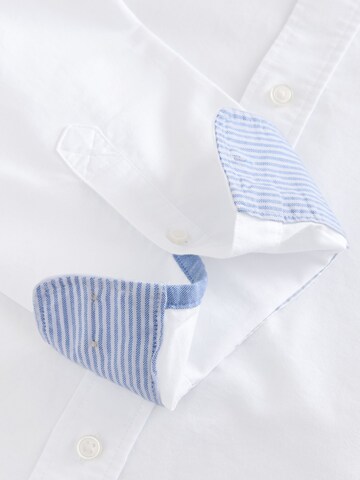 Coupe regular Chemise Next en blanc